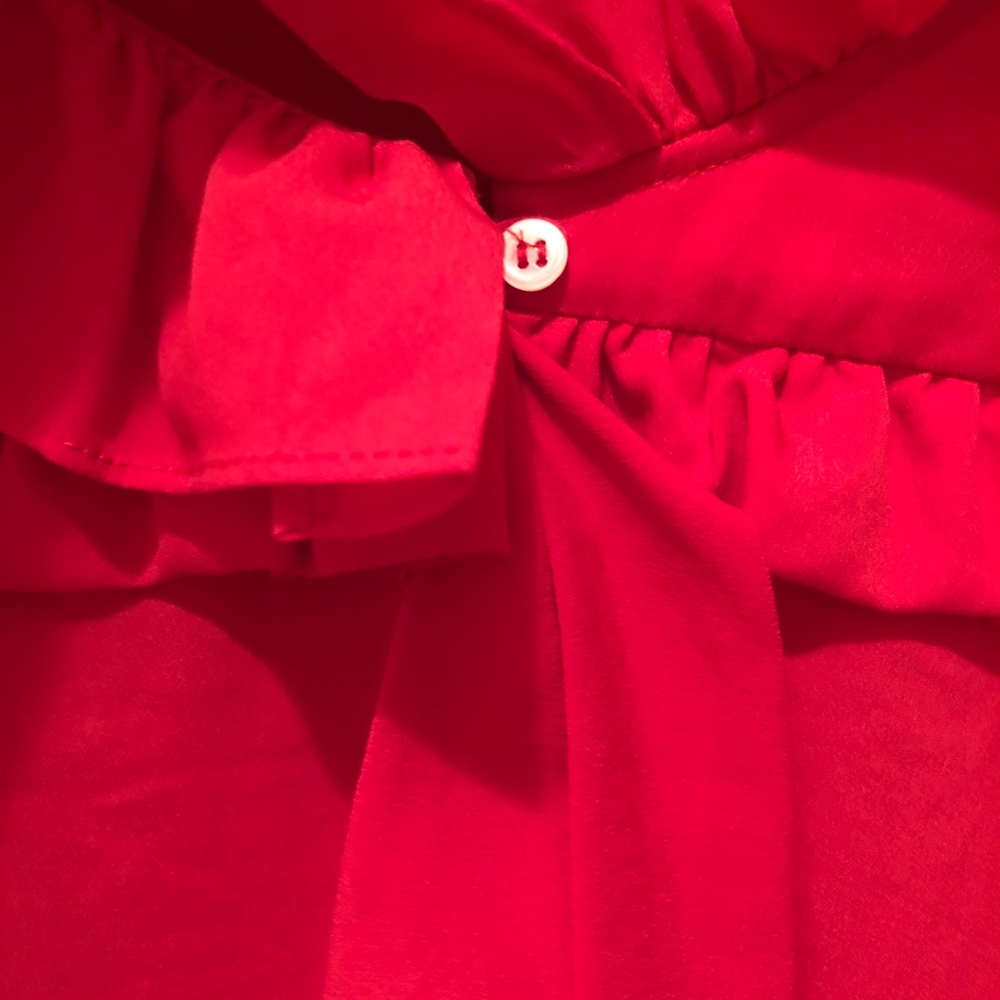 Sandro Tie Collar Blouse - Picture 2 of 4